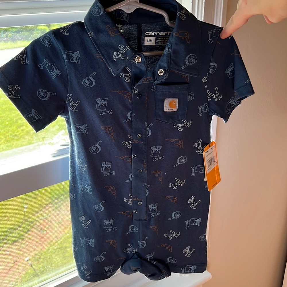 Carhartt Tool Printer Romper